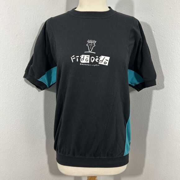 Vtg Fido Dido Shirt Womens Medium 1985 Graphic Logo 90s Y2K - Picture 1 of 12